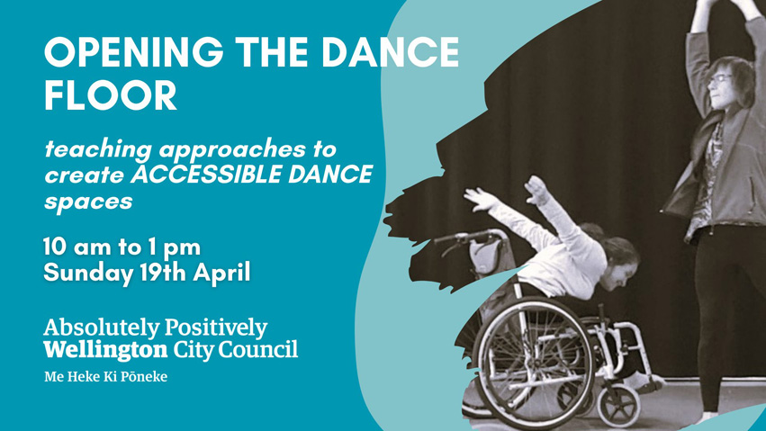 Opening the Dance Floor Tutor training workshop advertisement